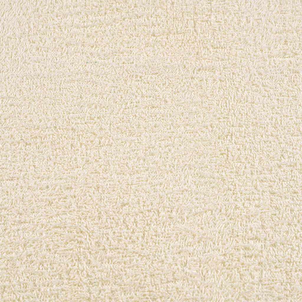 badehåndklæder FROGN 2 stk. cremefarvet 100x150 cm 360 g/m²