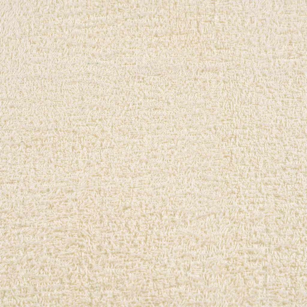 håndklæder FROGN 4 stk. cremefarvet 100x200 cm 360 g/m²