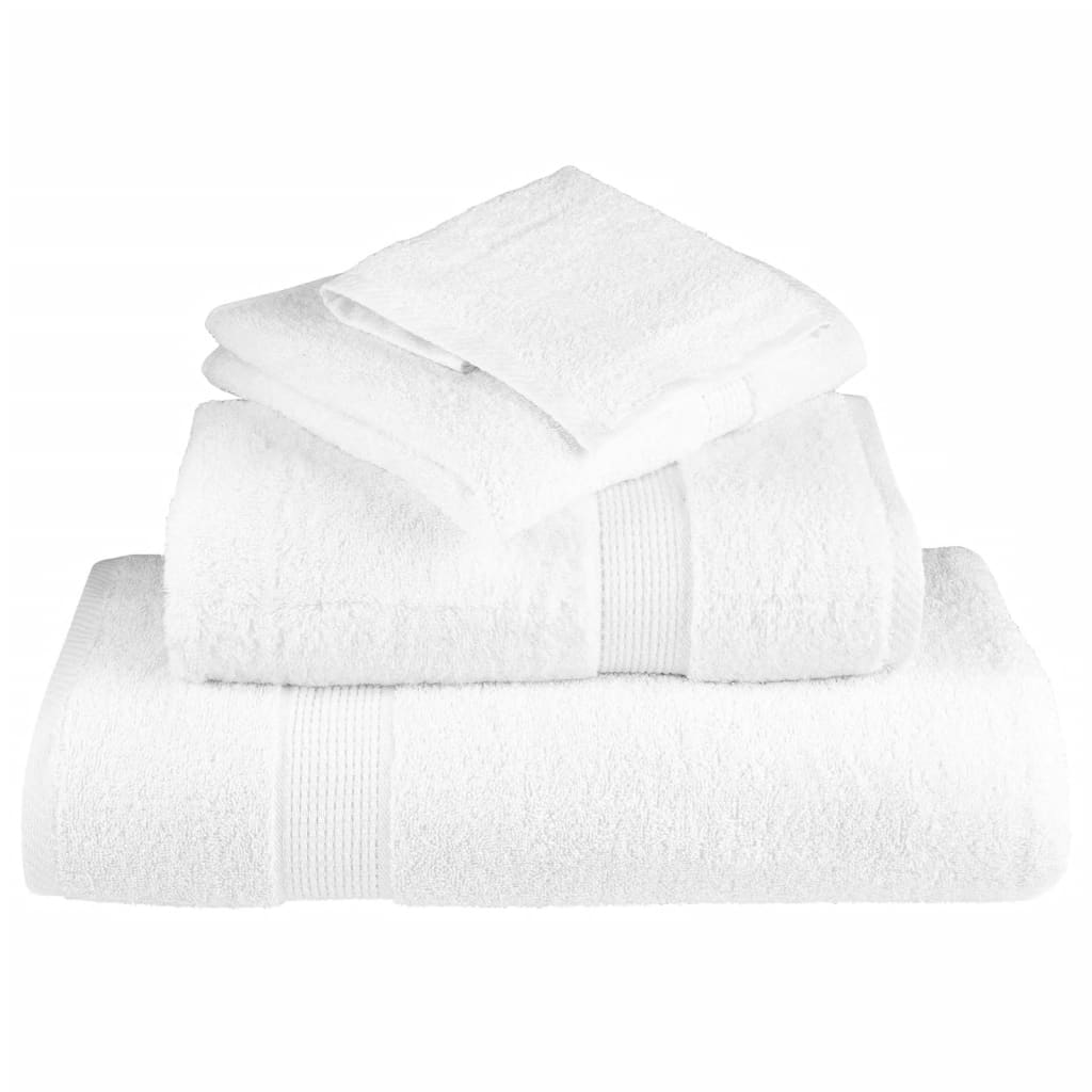 Premium badehåndklæder SOLUND 25 stk. hvid 100x150 cm 600 gsm