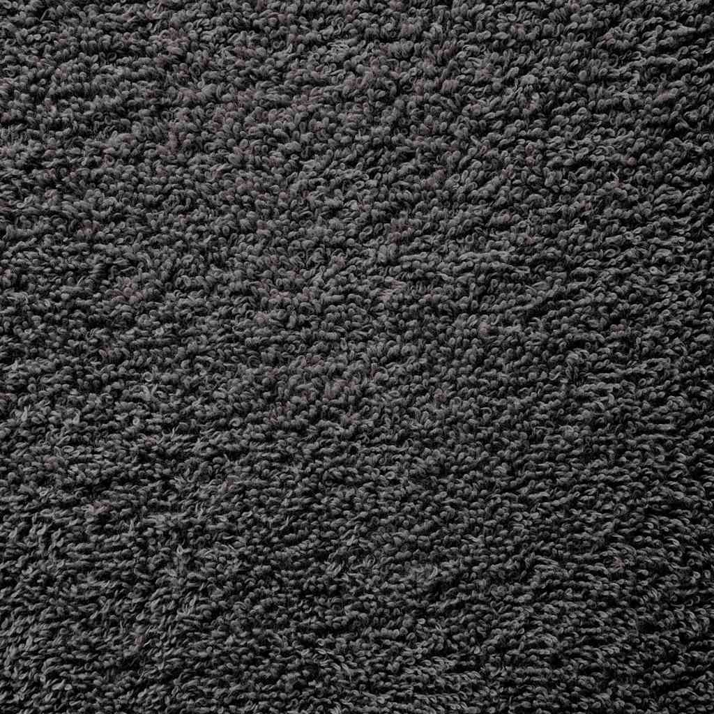 Gæstehåndklæde SOLUND 4 stk. Antracit 15 x 21 cm 550 gsm