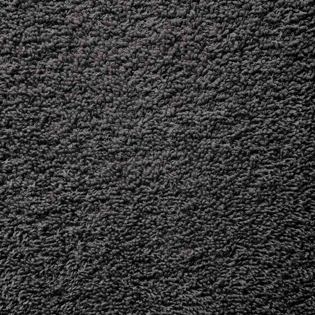 Premium badehåndklæder SOLUND 10 stk. antracit 70x140 cm 600 gsm