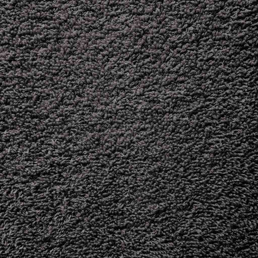Premium håndklæder SOLUND 50 stk. antracit 100x200 cm 600 gsm