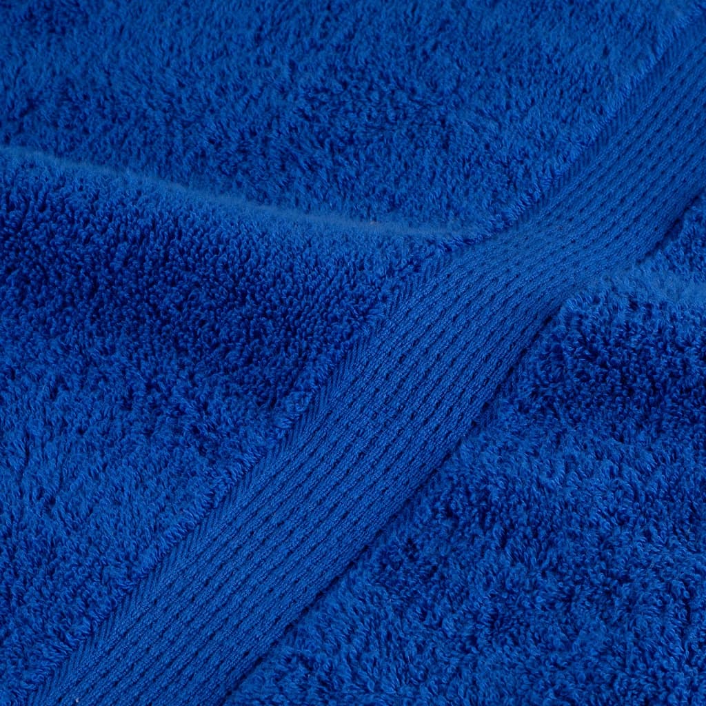Premium vaskehåndklæder SOLUND 10 stk. blå 30x30 cm 600 gsm