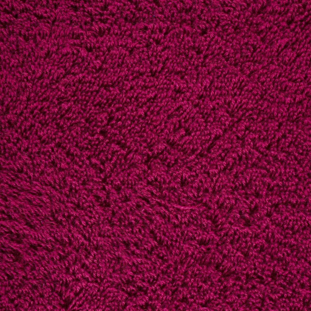 Premium gæstehåndklæder SOLUND 2 stk. bordeaux 30x50 cm 600 gsm