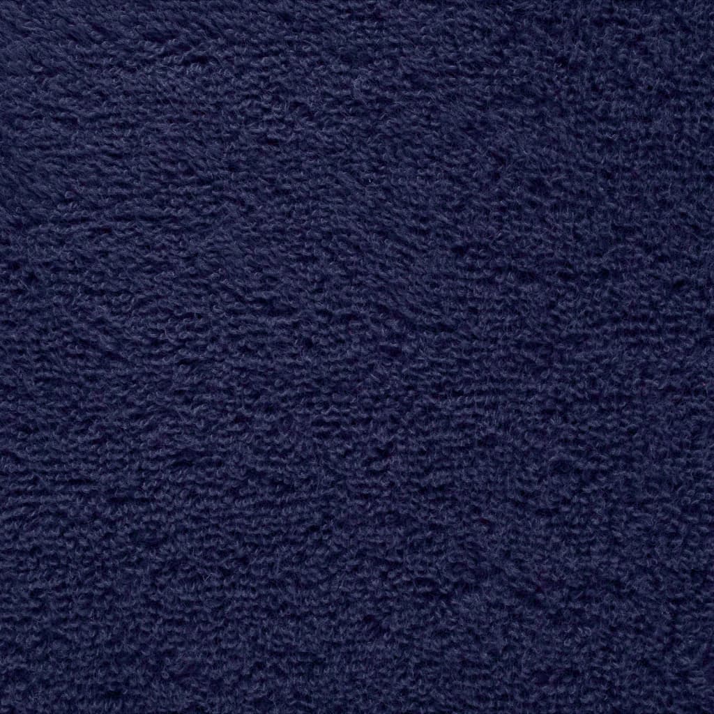 Premium badehåndklæder SOLUND 10 stk. marineblå 100x150 cm 600 gsm