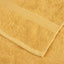 Premium vaskehåndklæder SOLUND 2 stk. guld 30x30 cm 600 gsm