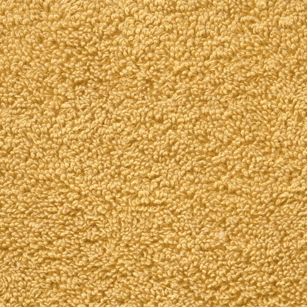 Premium håndklæder SOLUND 2 stk. guld 50x100 cm 600 gsm