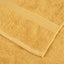 Premium badehåndklæder SOLUND 4 stk. guld 70x140 cm 600 gsm