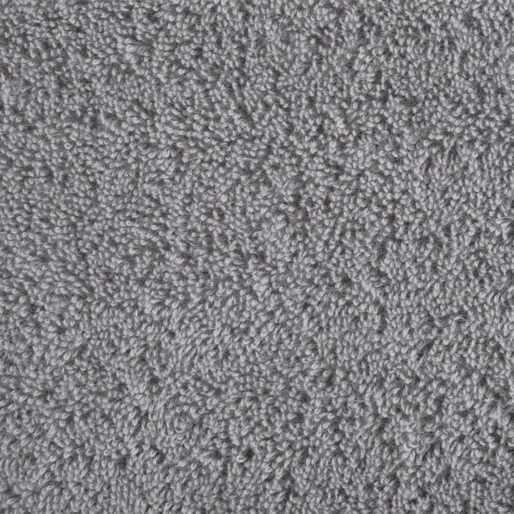 Premium badehåndklæder SOLUND 2 stk. grå 70x140 cm 600 gsm