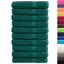 saunahåndklæder SOLUND 10 stk. Premium 80x200 cm 600 g/m2 grøn