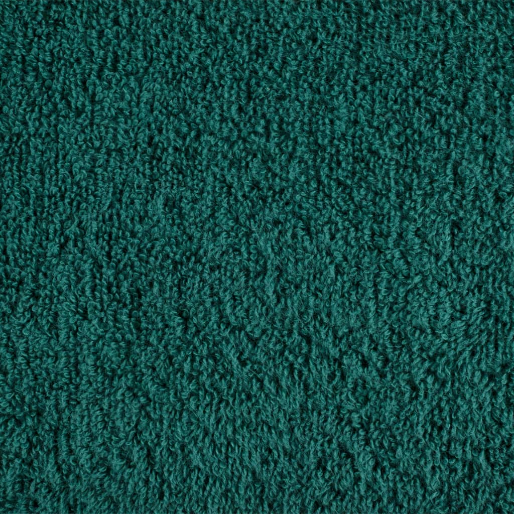 saunahåndklæder SOLUND 10 stk. Premium 80x200 cm 600 g/m2 grøn