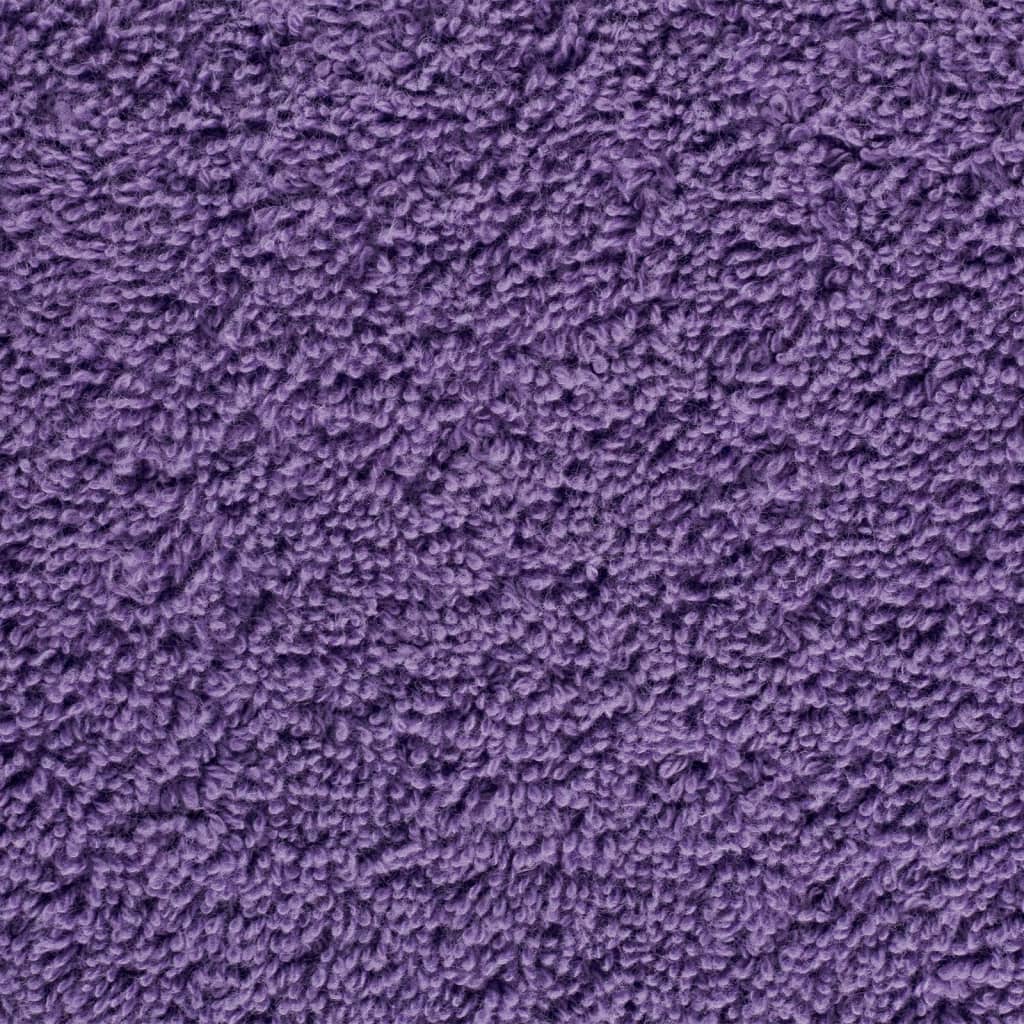 gæstehåndklæder SOLUND 4 stk. Premium 30x50 cm 600 g/m2 lilla