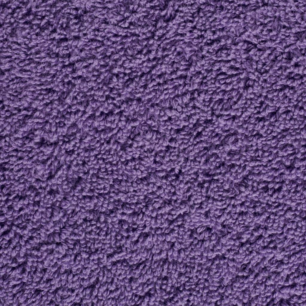 håndklæder SOLUND 4 stk. Premium 50x100 cm 600 g/m2 lilla