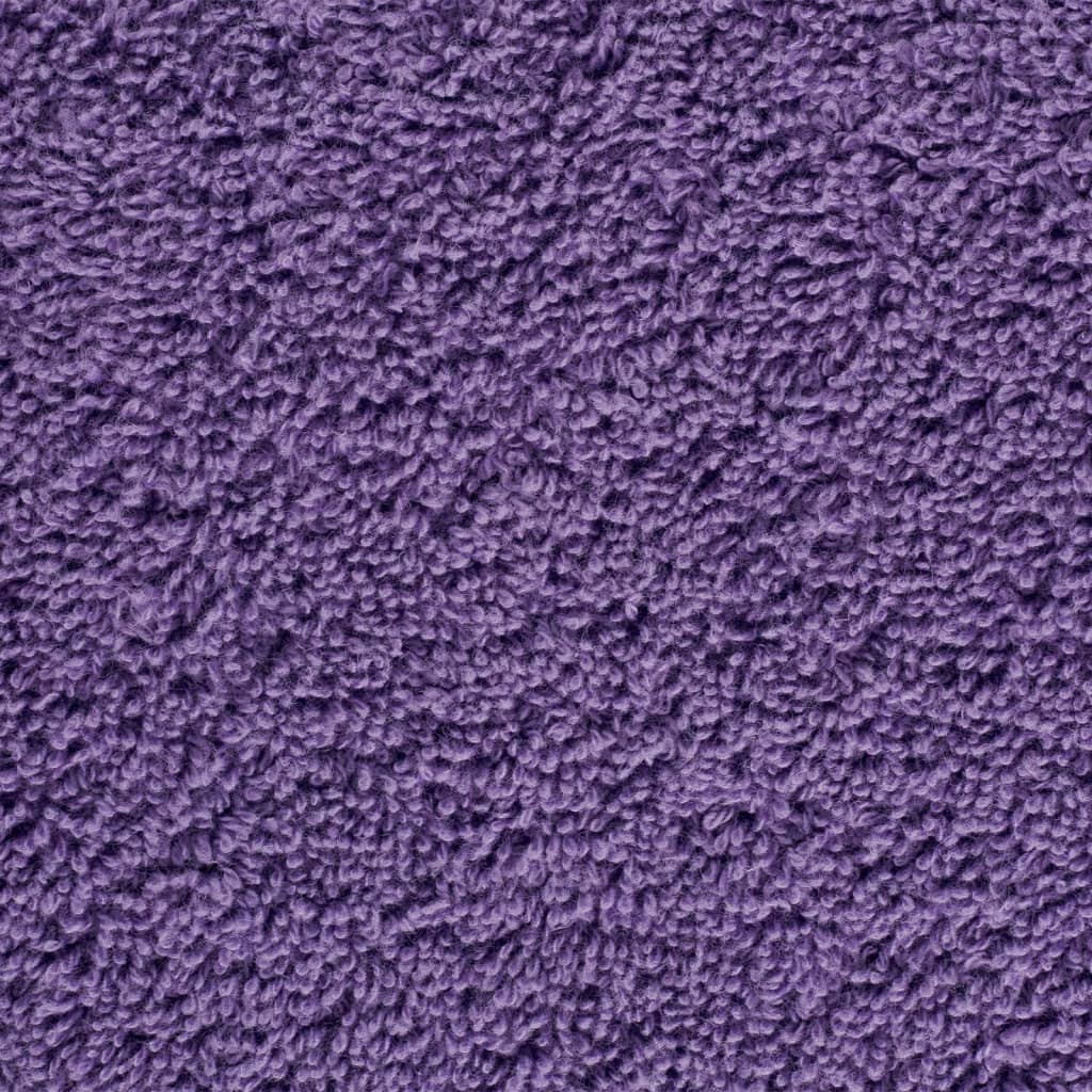 saunahåndklæder SOLUND 10 stk. Premium 80x200 cm 600 g/m2 lilla