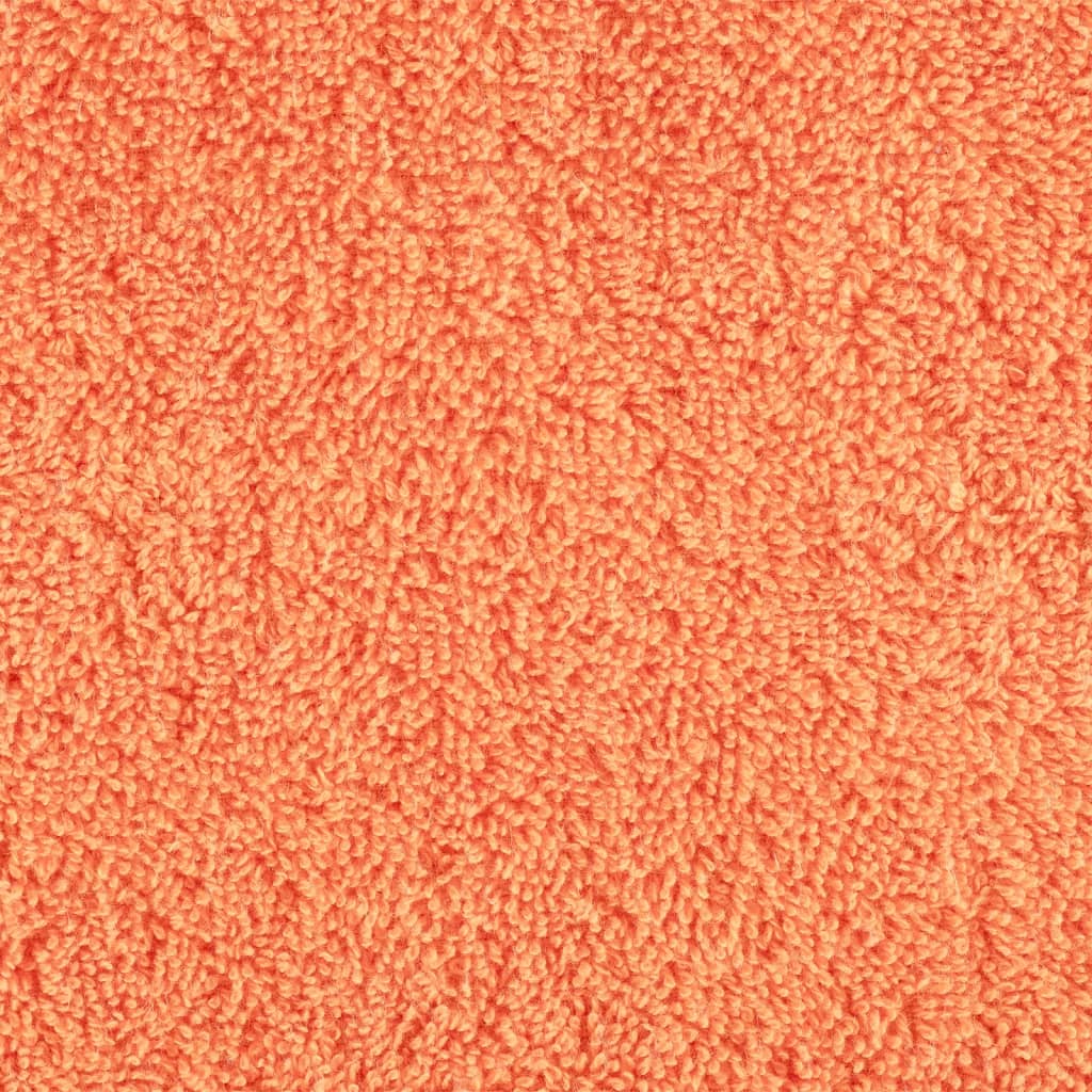 gæstehåndklæder SOLUND 4 stk. Premium 30x50 cm 600 g/m2 orange