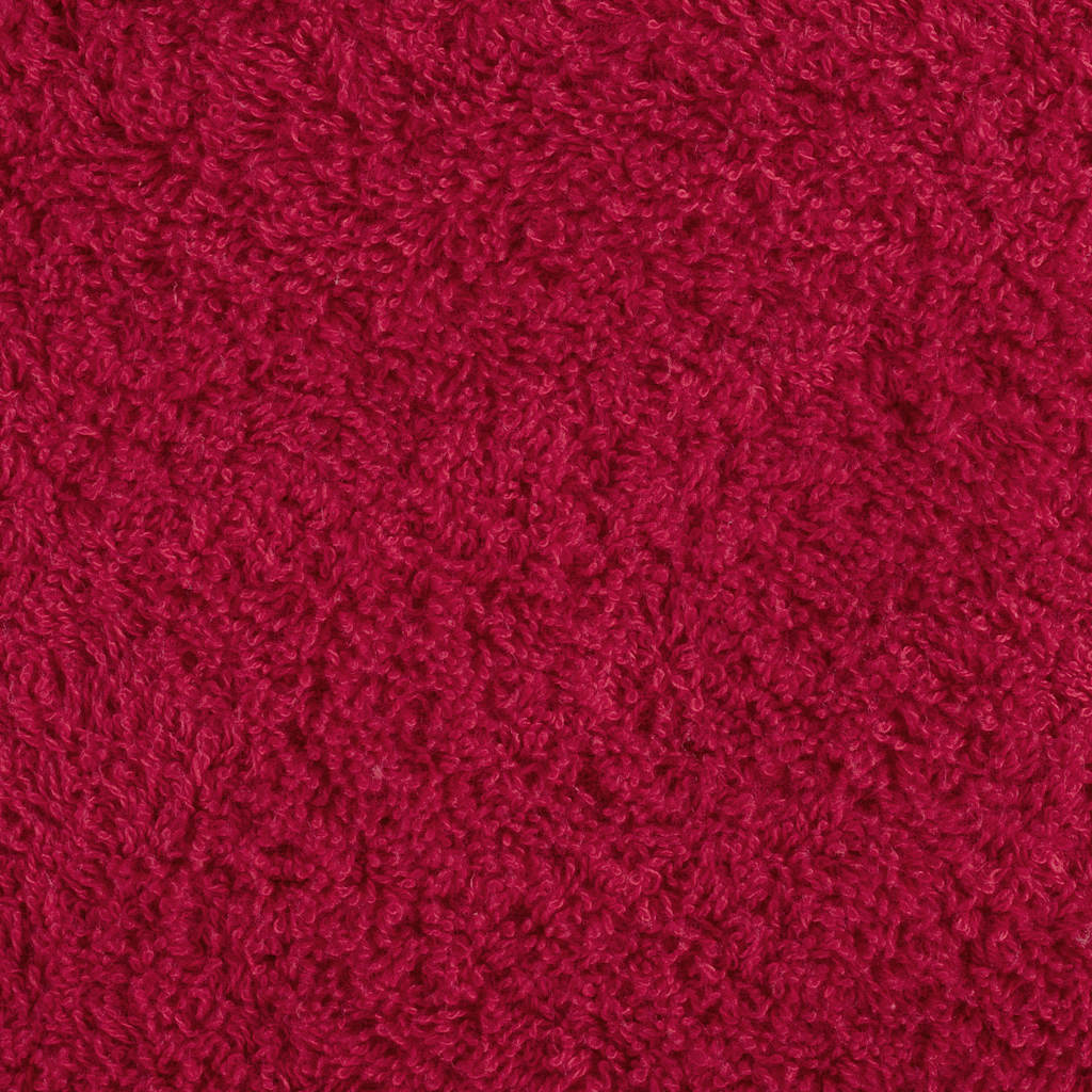 Premium badehåndklæder SOLUND 4 stk. rød 100x150 cm 600 gsm