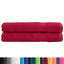 saunahåndklæder SOLUND 2 stk. Premium 80x200 cm 600 g/m2 rød