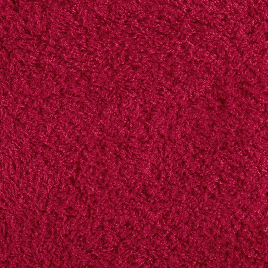 saunahåndklæder SOLUND 10 stk. Premium 80x200 cm 600 g/m2 rød