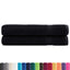håndklæder SOLUND 2 stk. Premium 100x200 cm 600 g/m2 sort
