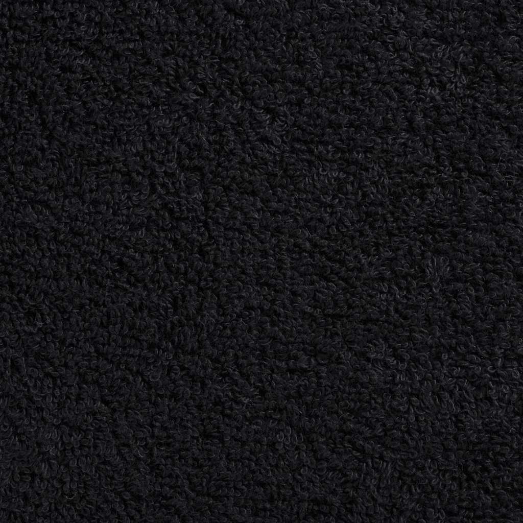 håndklæder SOLUND 2 stk. Premium 100x200 cm 600 g/m2 sort