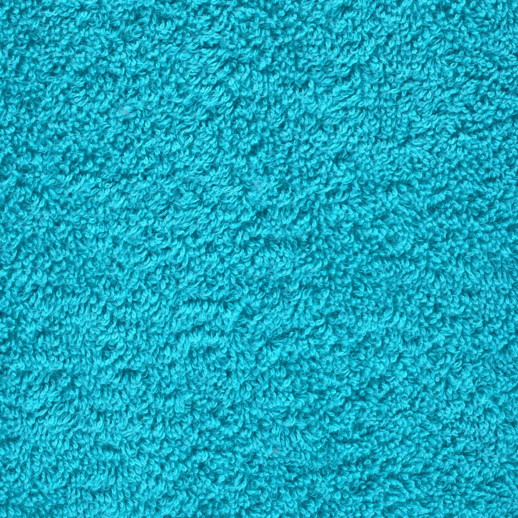 Premium badehåndklæder SOLUND 10 stk. turkis 100x150 cm 600 gsm