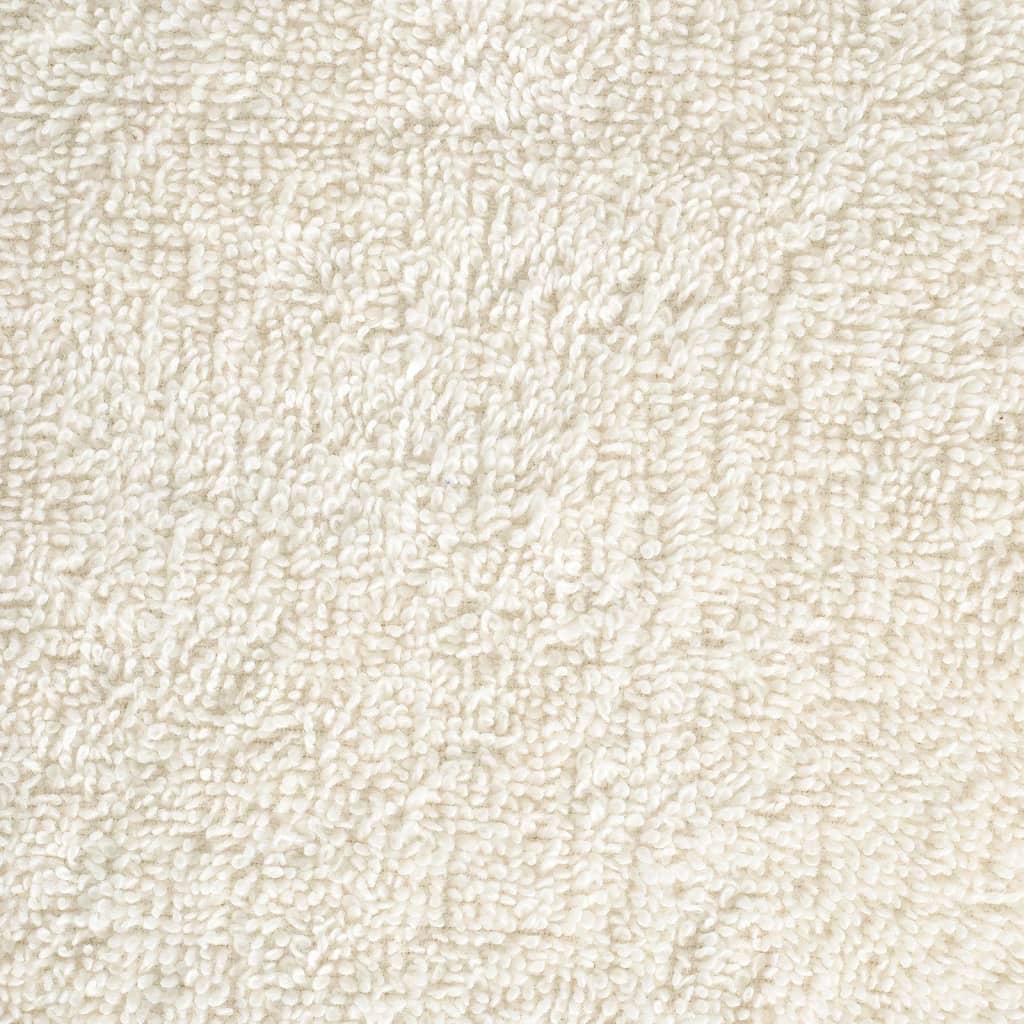 håndklæder SOLUND 10 stk. Premium 70x140 cm 600g/m2 cremefarvet