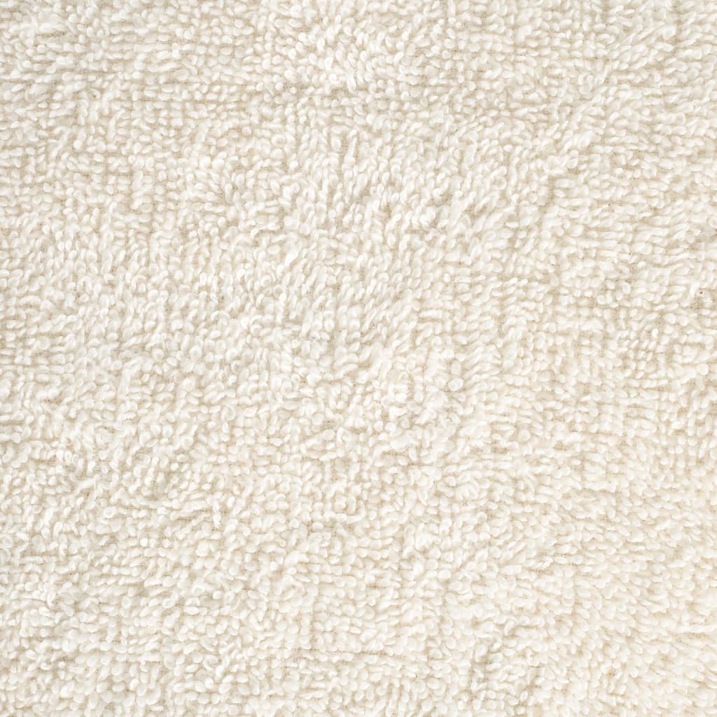 håndklæder SOLUND 4 stk. Premium 100x200 cm 600g/m2 cremefarvet