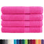 håndklæder SOLUND 4 stk. Premium 100x200 cm 600 g/m2 pink