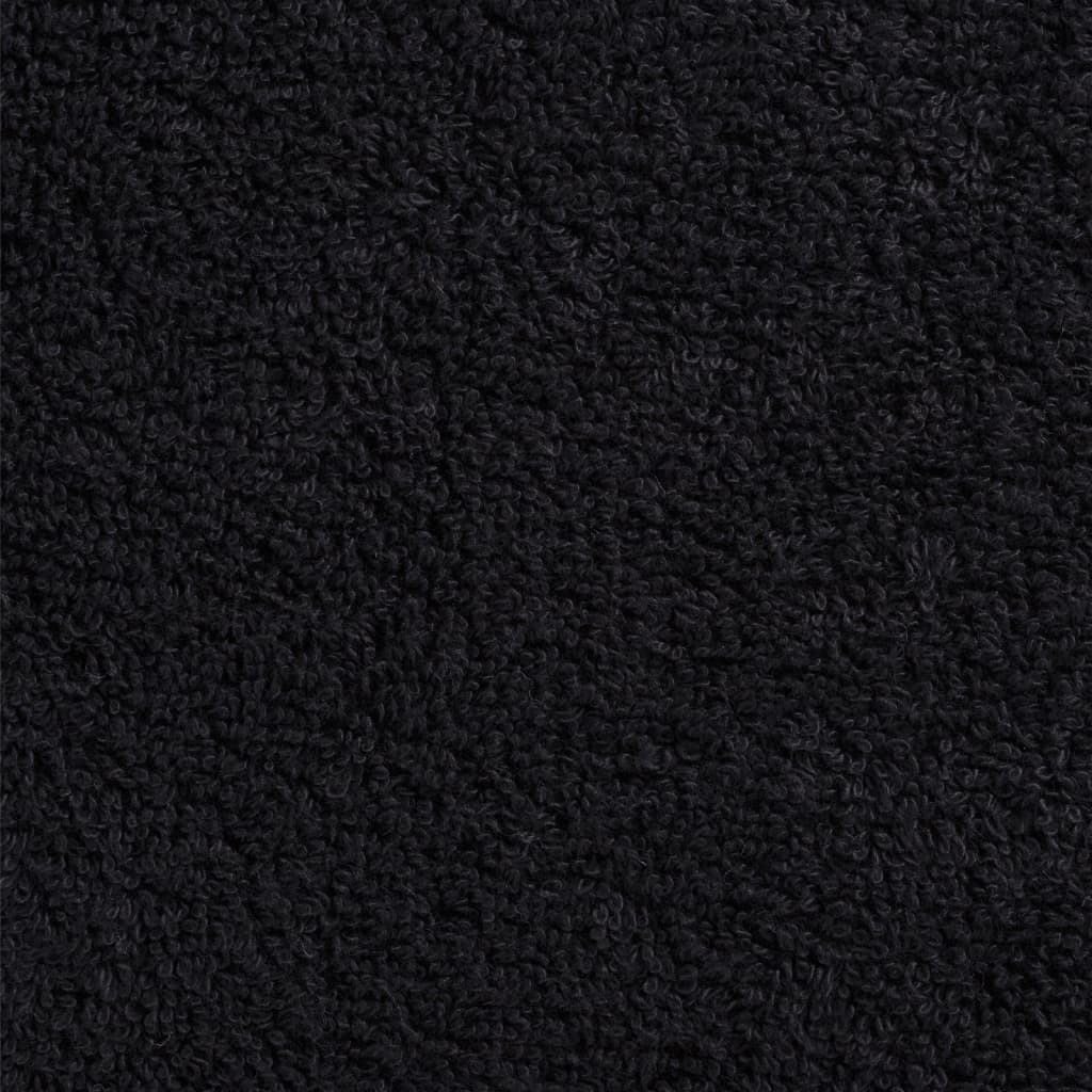 håndklæder 6 stk. Premium SOLUND 600 g/m2 sort