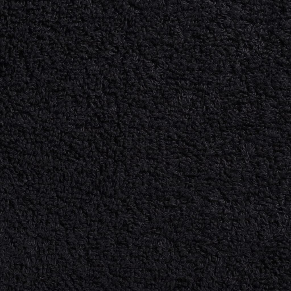 håndklæder 12 stk. Premium SOLUND 600 g/m2 sort