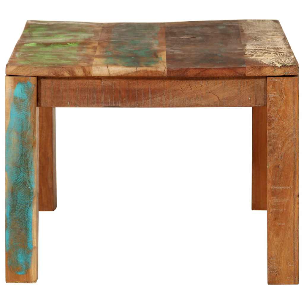 sofabord 110x55x40 cm Massivt genvundet træ