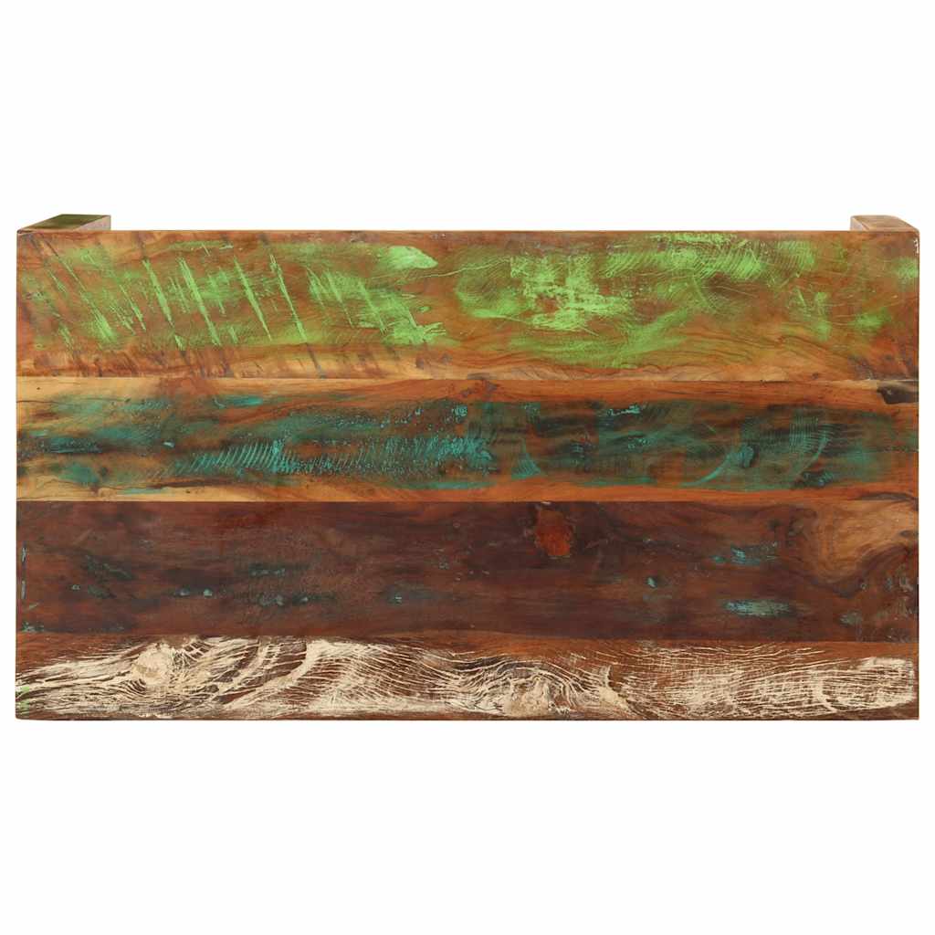 sofabord 110x55x40 cm Massivt genvundet træ