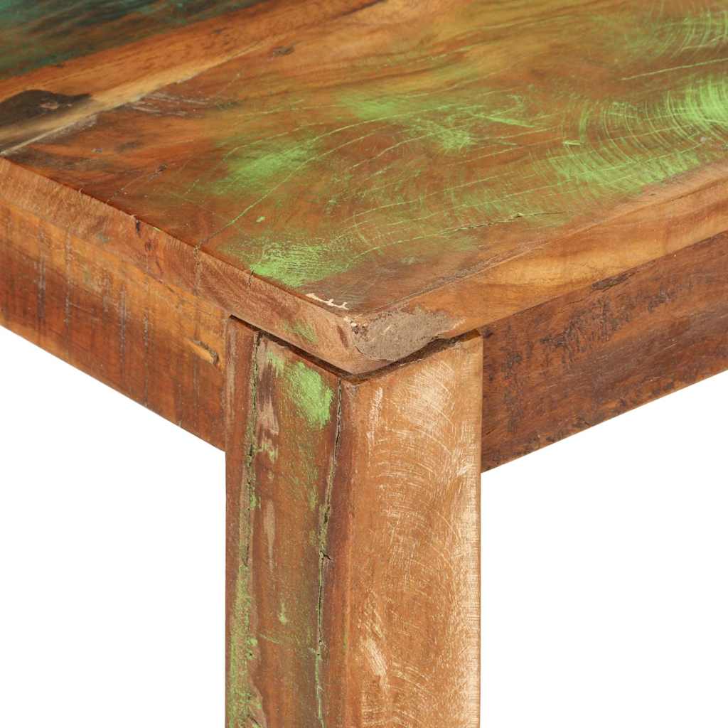 sofabord 110x55x40 cm Massivt genvundet træ