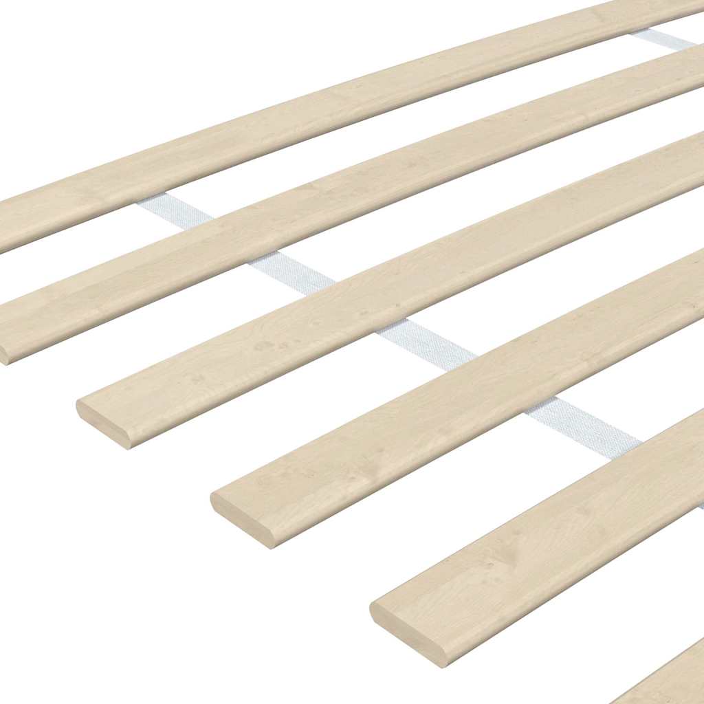 sengelameller med 48 lameller 2 stk. 80x200 cm