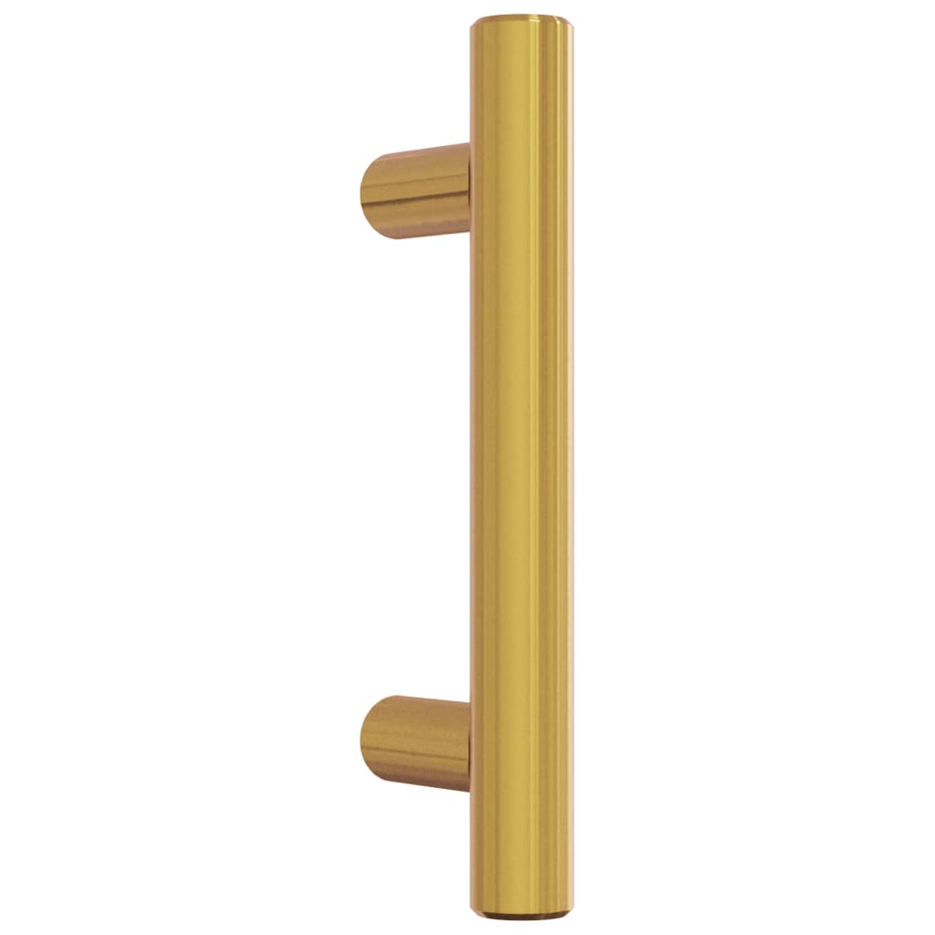 skabshåndtag 20 stk. 64 mm rustfrit stål guldfarvet