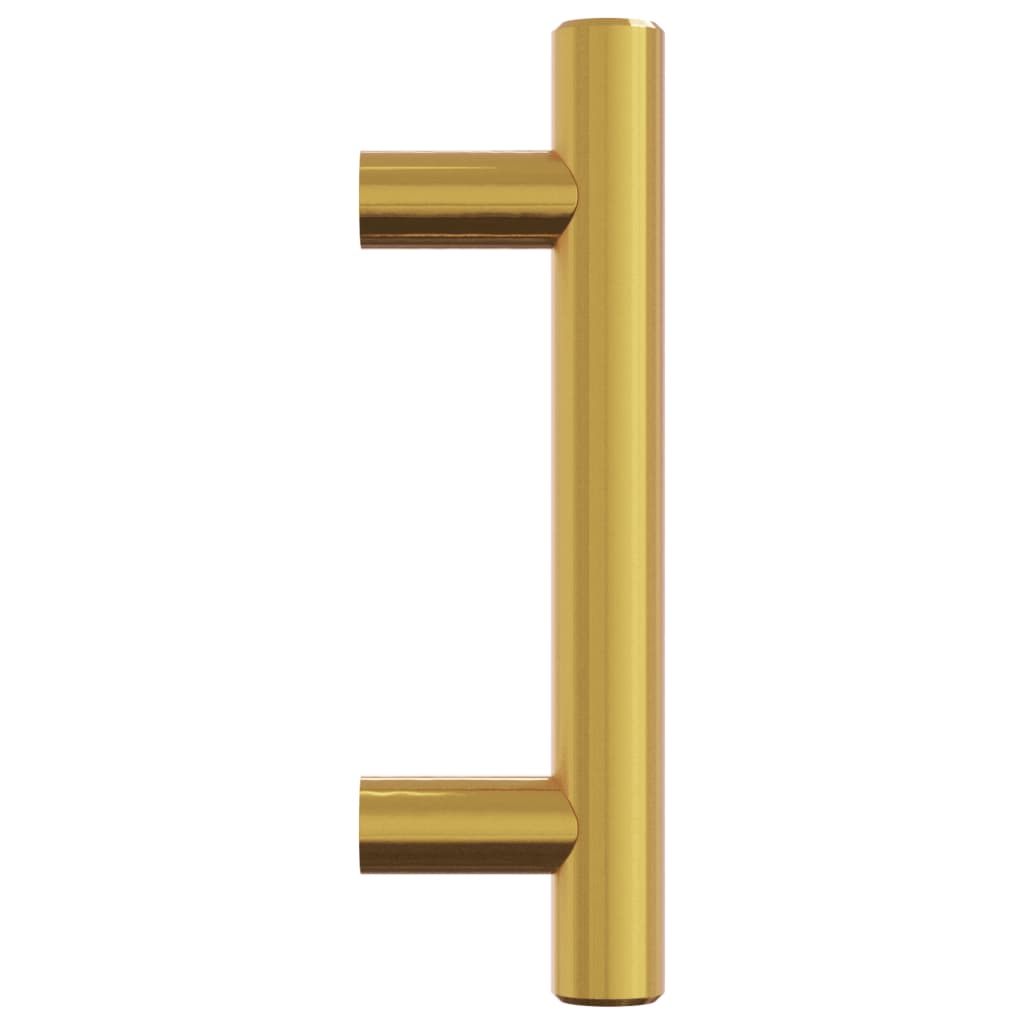 skabshåndtag 20 stk. 64 mm rustfrit stål guldfarvet