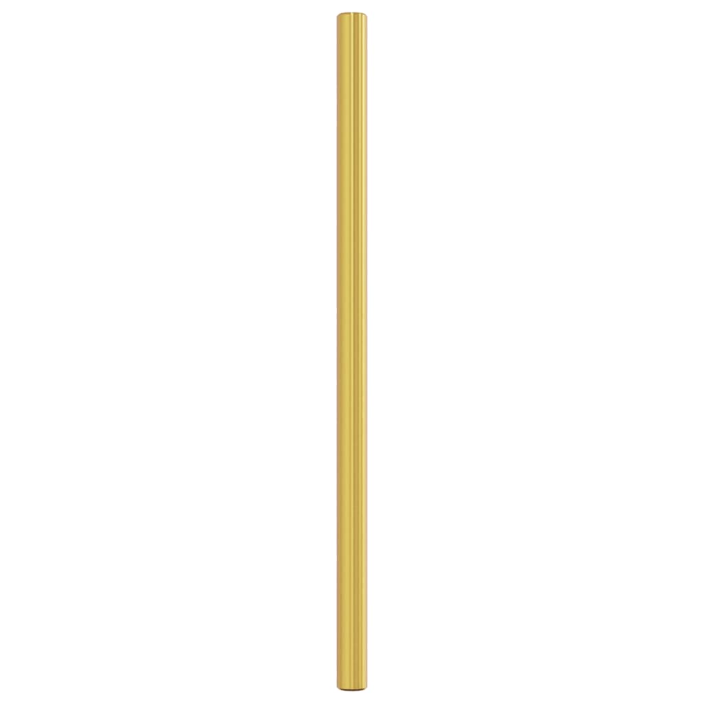 skabshåndtag 10 stk. 192 mm rustfrit stål guldfarvet