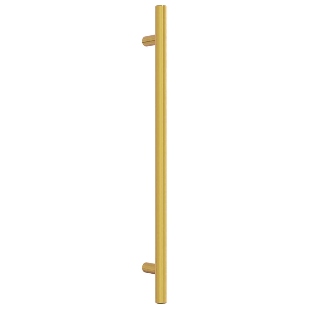 skabshåndtag 10 stk. 224 mm rustfrit stål guldfarvet