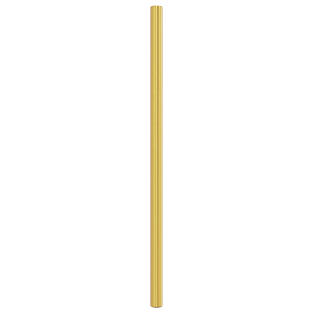 skabshåndtag 10 stk. 224 mm rustfrit stål guldfarvet