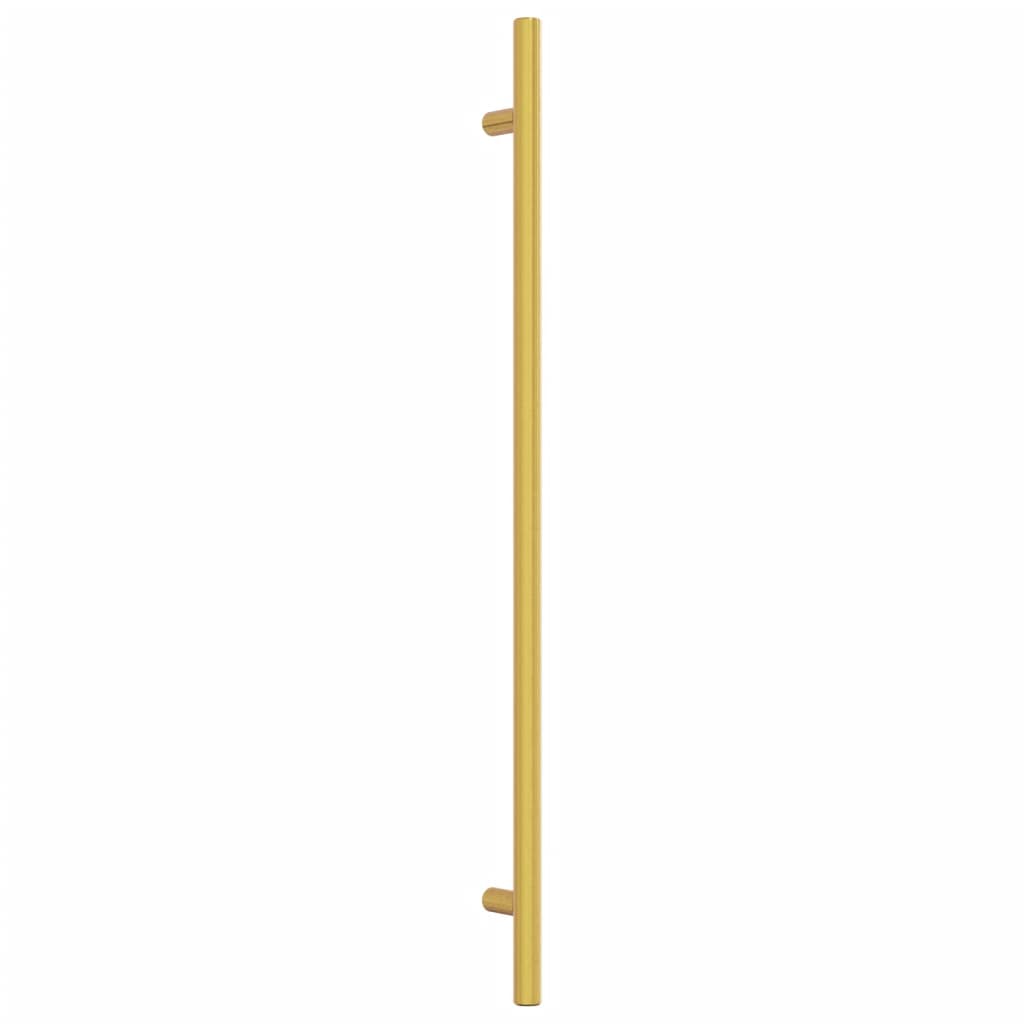 skabshåndtag 10 stk. 320 mm rustfrit stål guldfarvet