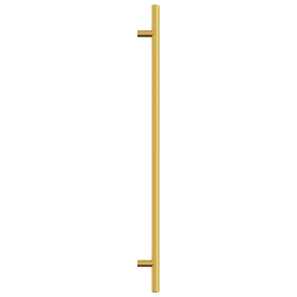 skabshåndtag 10 stk. 320 mm rustfrit stål guldfarvet