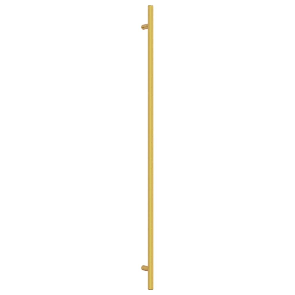 skabshåndtag 10 stk.480 mm rustfrit stål guldfarvet
