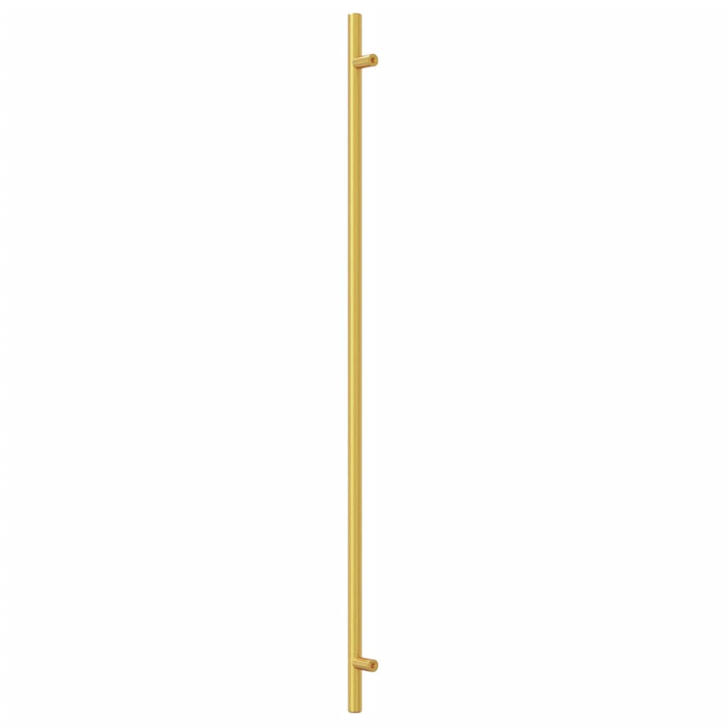 skabshåndtag 10 stk.480 mm rustfrit stål guldfarvet