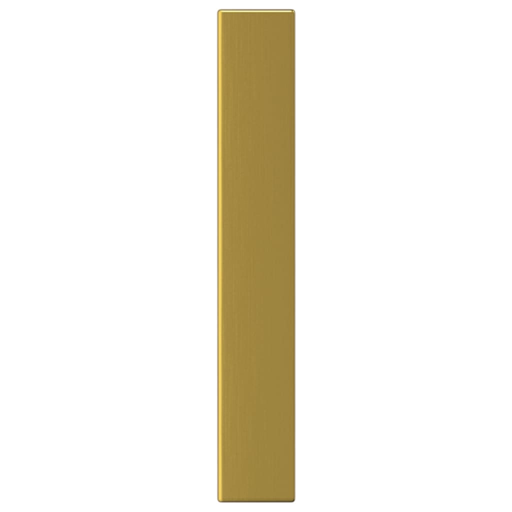 skabshåndtag 20 stk. 64 mm rustfrit stål guldfarvet