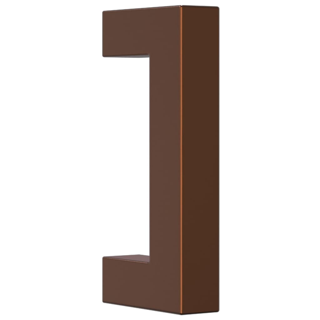 skabshåndtag 20 stk. 64 mm rustfrit stål bronzefarvet