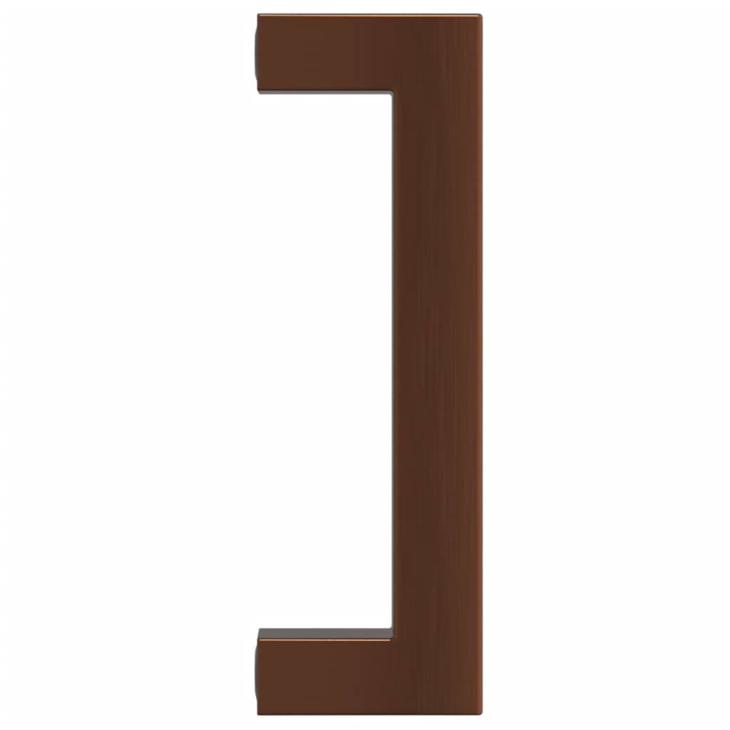 skabshåndtag 20 stk. 96 mm rustfrit stål bronzefarvet