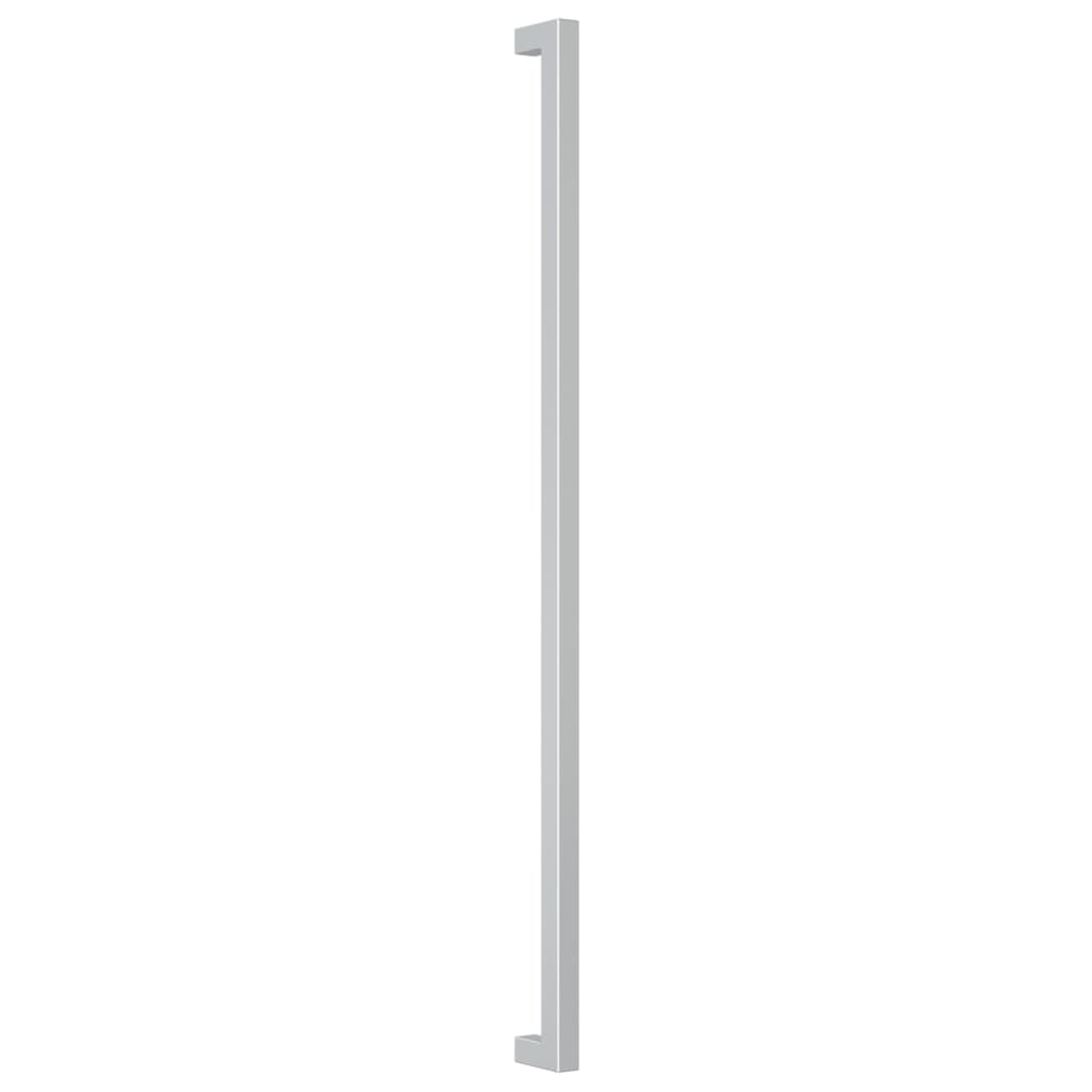 skabshåndtag 10 stk. 480 mm rustfrit stål sølvfarvet