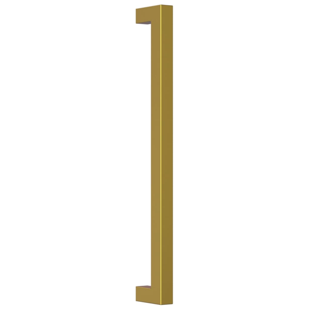 skabshåndtag 10 stk. 224 mm rustfrit stål guldfarvet