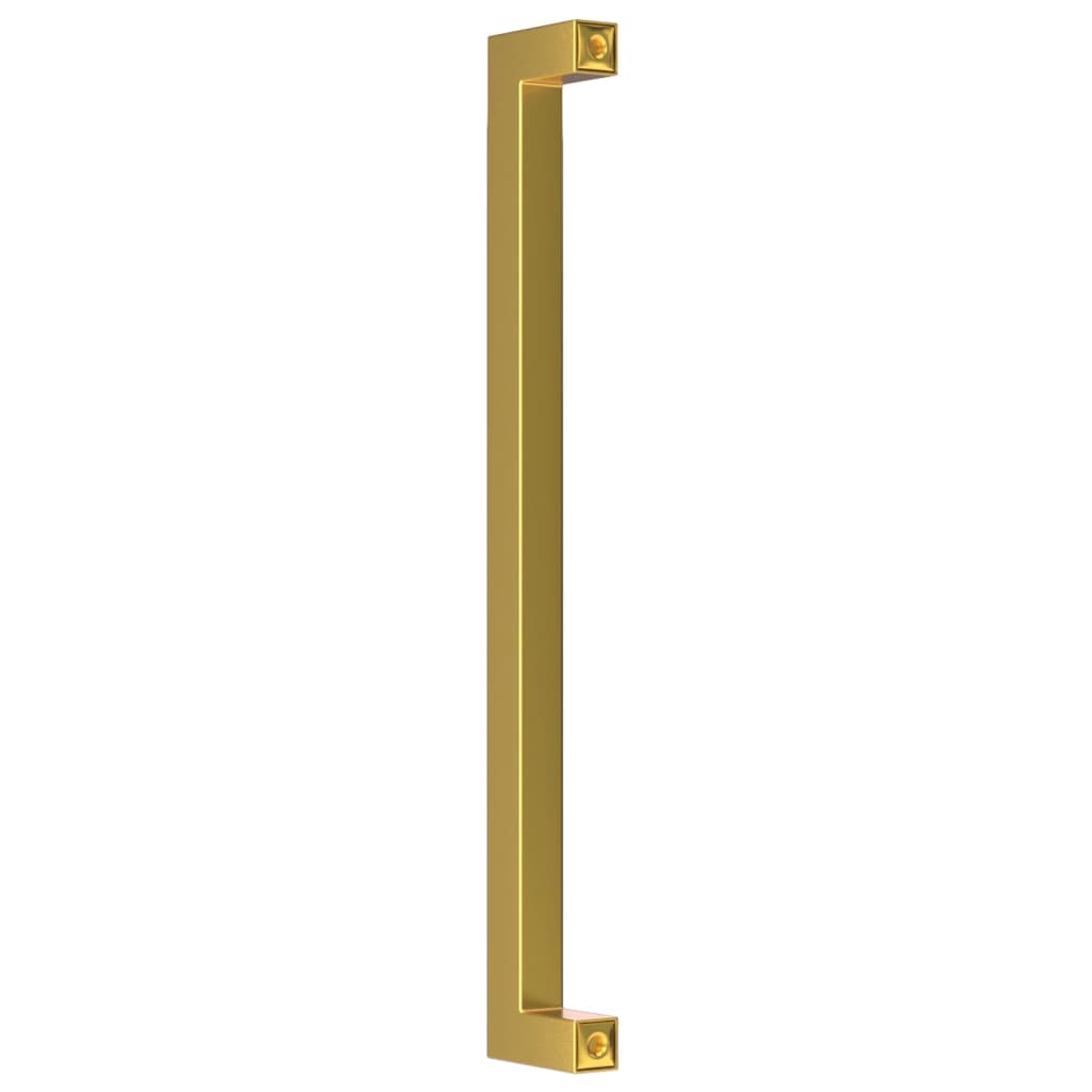 skabshåndtag 10 stk. 224 mm rustfrit stål guldfarvet