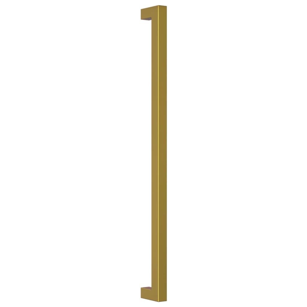 skabshåndtag 10 stk. 320 mm rustfrit stål guldfarvet